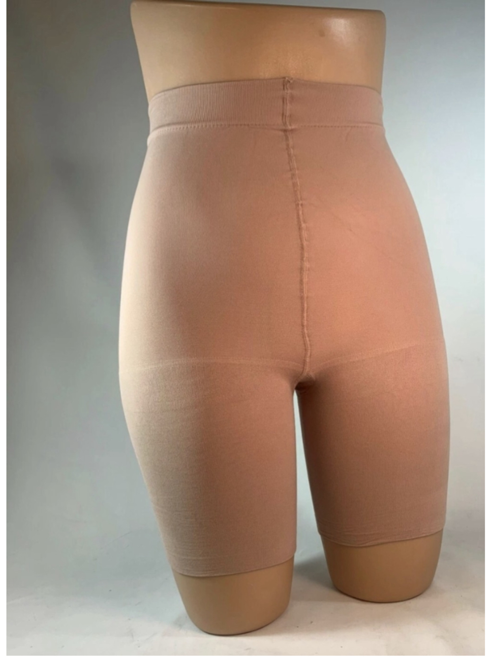 1p JCPenney Take Shape Mid Thigh Smoother Shapewear - sz 4 - Nude - Picture 6 of 6